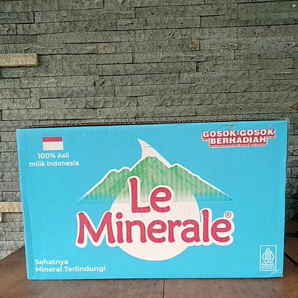 lemineral botol tanggung 600 ml