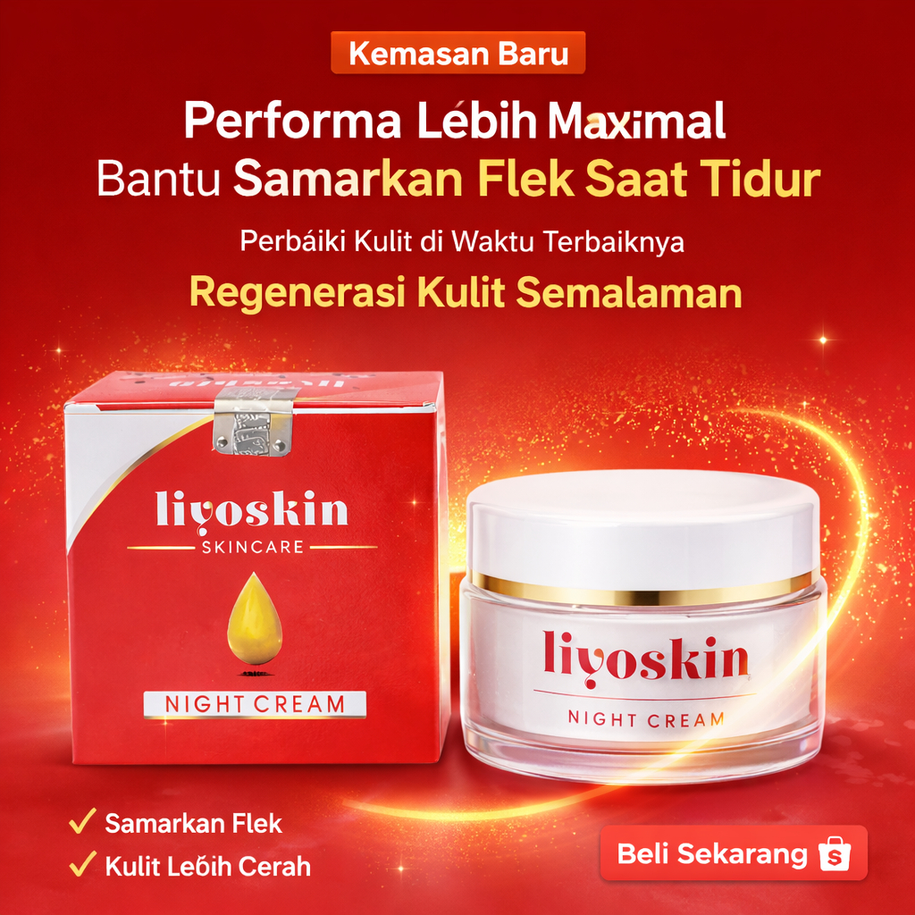 Liyoskin Cream Malam Whitening