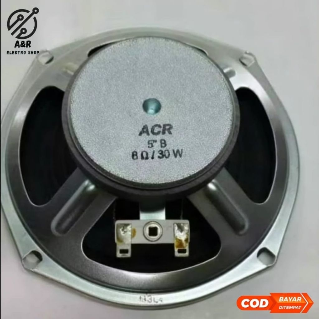 SPEAKER 5 ICH ACR-B FULLRANGE 30 WATT 8 OHM ORIGINAL