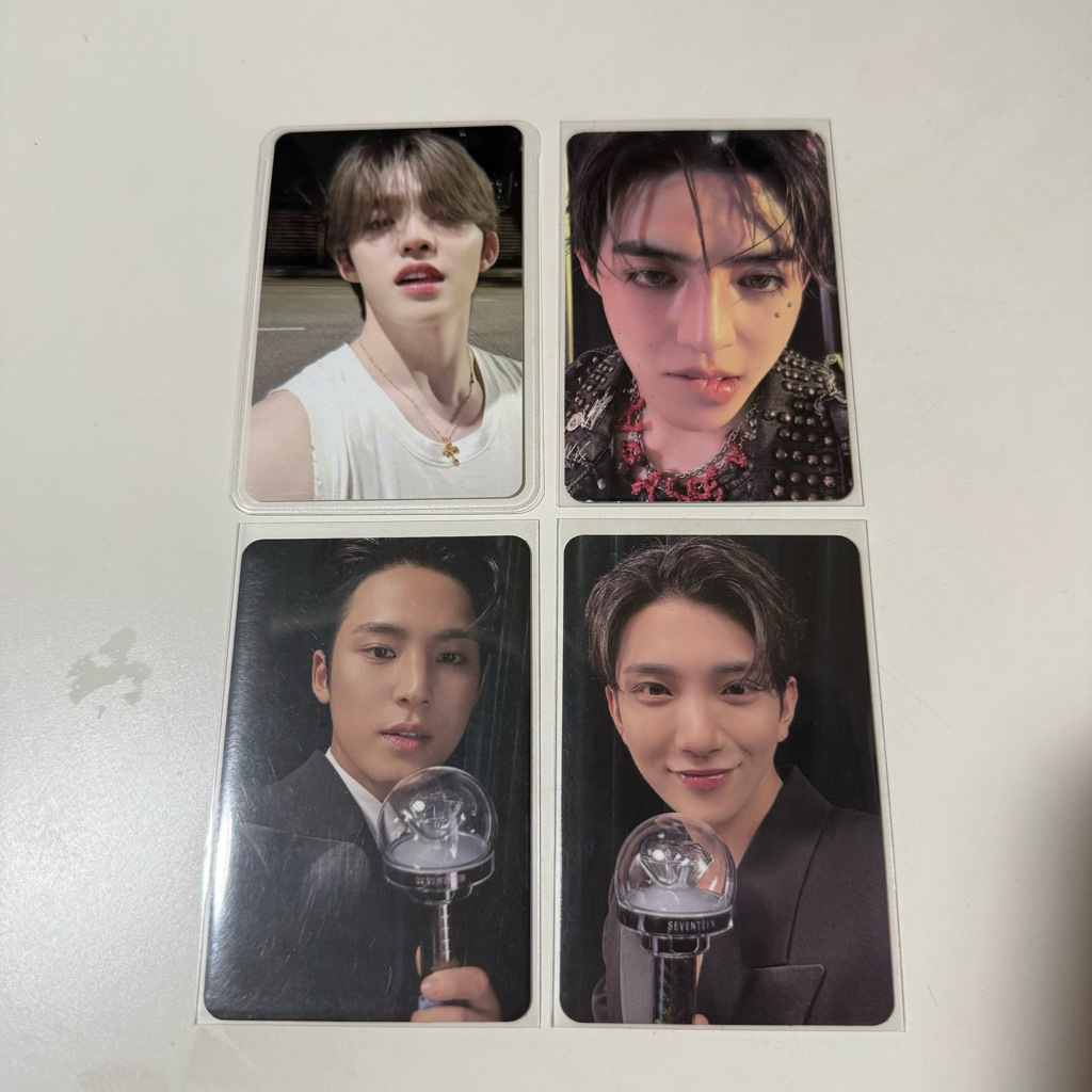 [READY STOCK PC SEVENTEEN] Pc Scoups ld kyobo, Pc Scoups GB Happy Burstday, Pc Mingyu Carzone right 