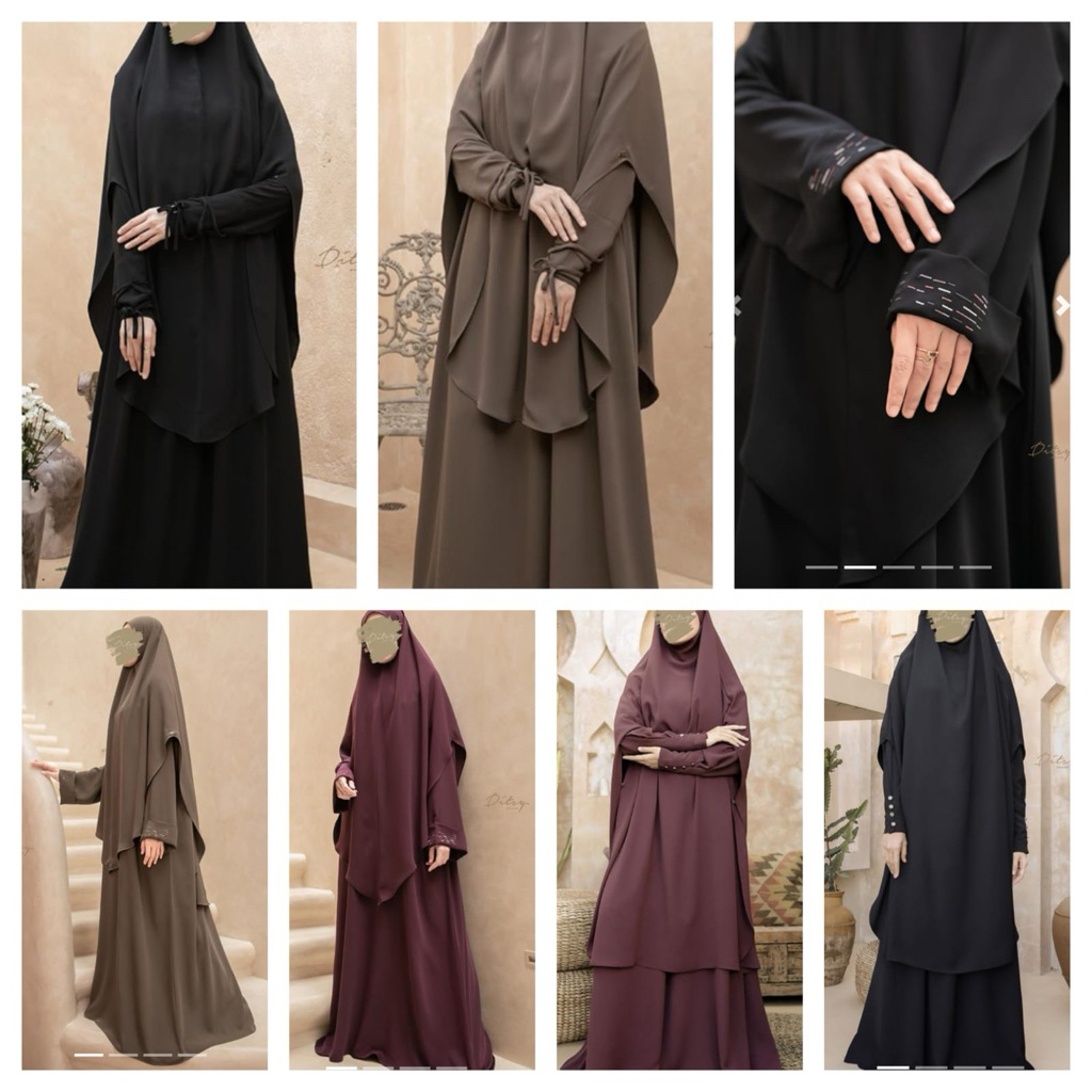 ditsy moslem terbaru januari lana , lirael , lynette , haala