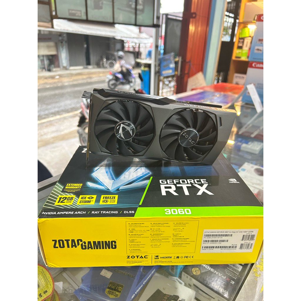 VGA CARD RTX 3060 12GB Zotac Twin