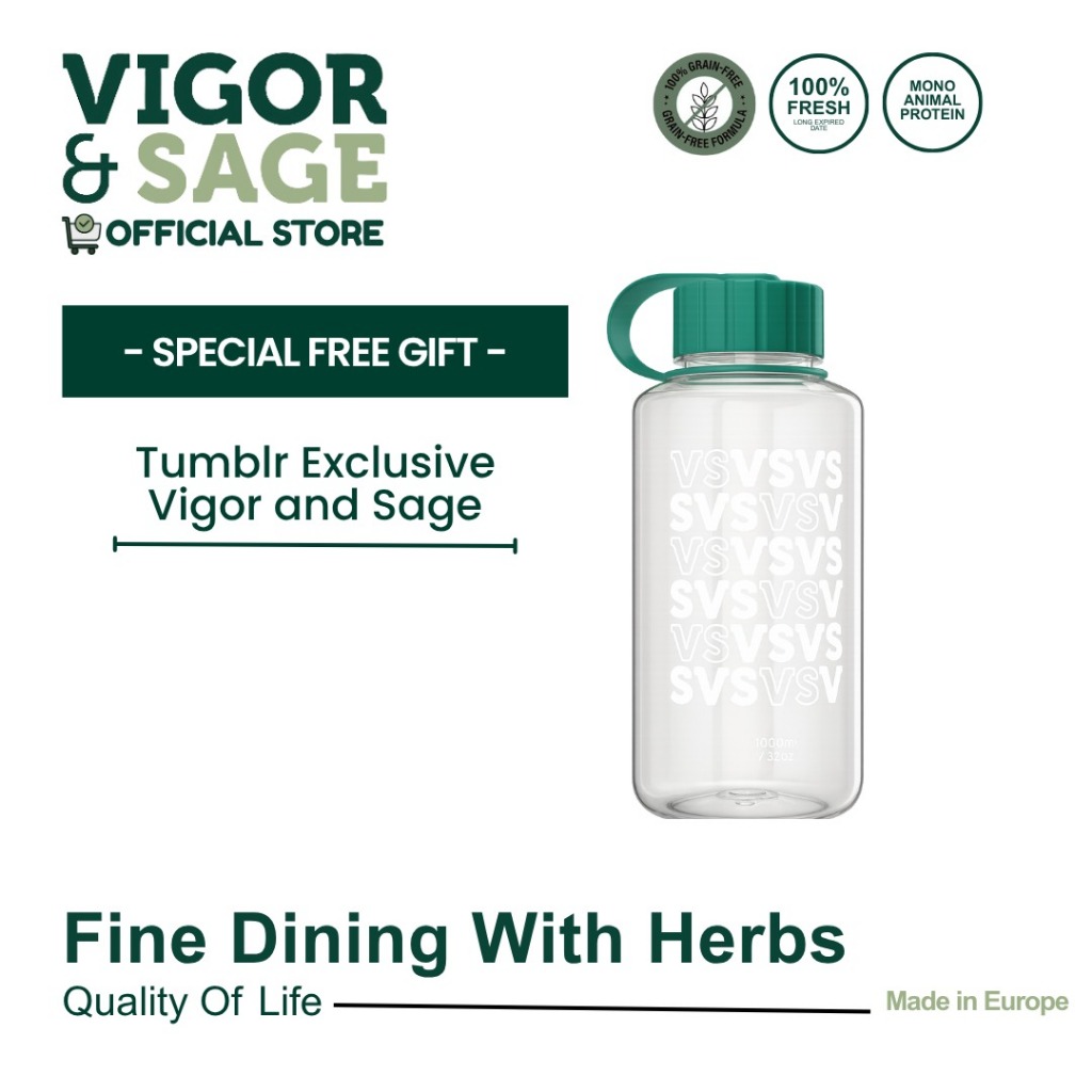 TUMBLER EXCLUSIVE VIGOR AND SAGE  (BENING HIJAU)