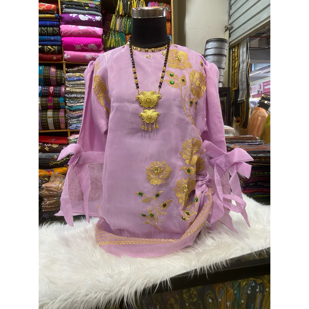 BAJU BODO PAYET BUNGA LAGOSI MAWAR