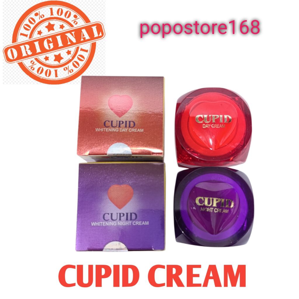 CUPID CREAM/ CUPID WHITENING DAY/ NIGHT CREAM ORIGINAL 10 GRAM/ KRIM CUPID CUPIT JADUL/ CREAM JADOEL
