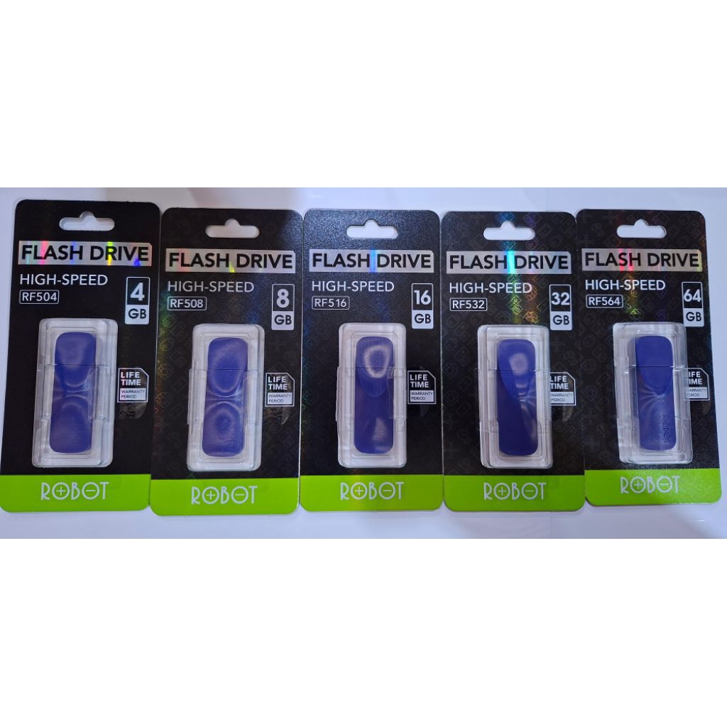 Flashdisk Robot (Biru)