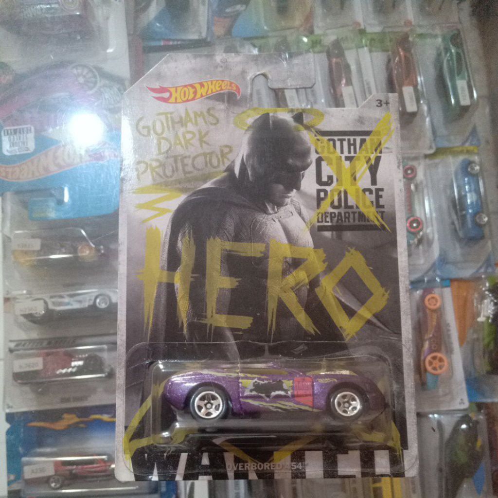 hot wheels overbored454 Batman Superman