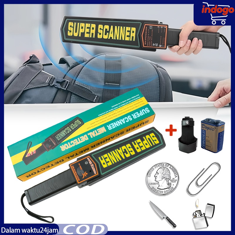 metal detector detektor alat pendeteksi logam