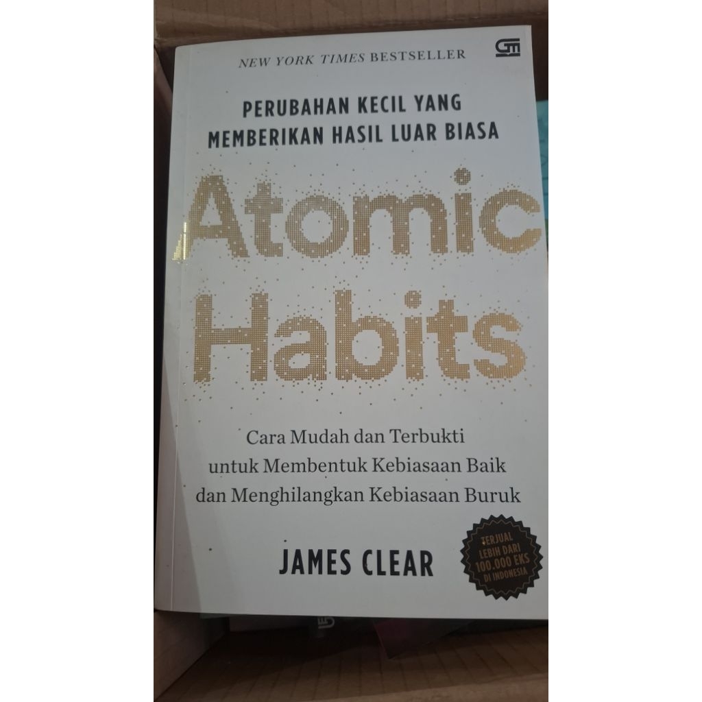 (BEKAS) BUKU ATOMIC HABITS