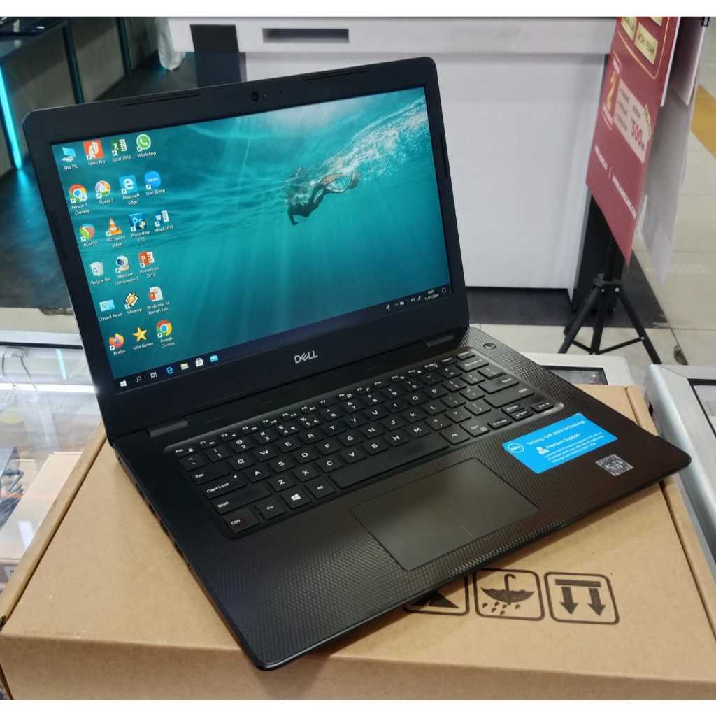 Laptop Leptop Bekas Second Inspiron 3493 Core i5-1025g Gen10 Ram 8gb Ssd 256 gb 14 inc Siap