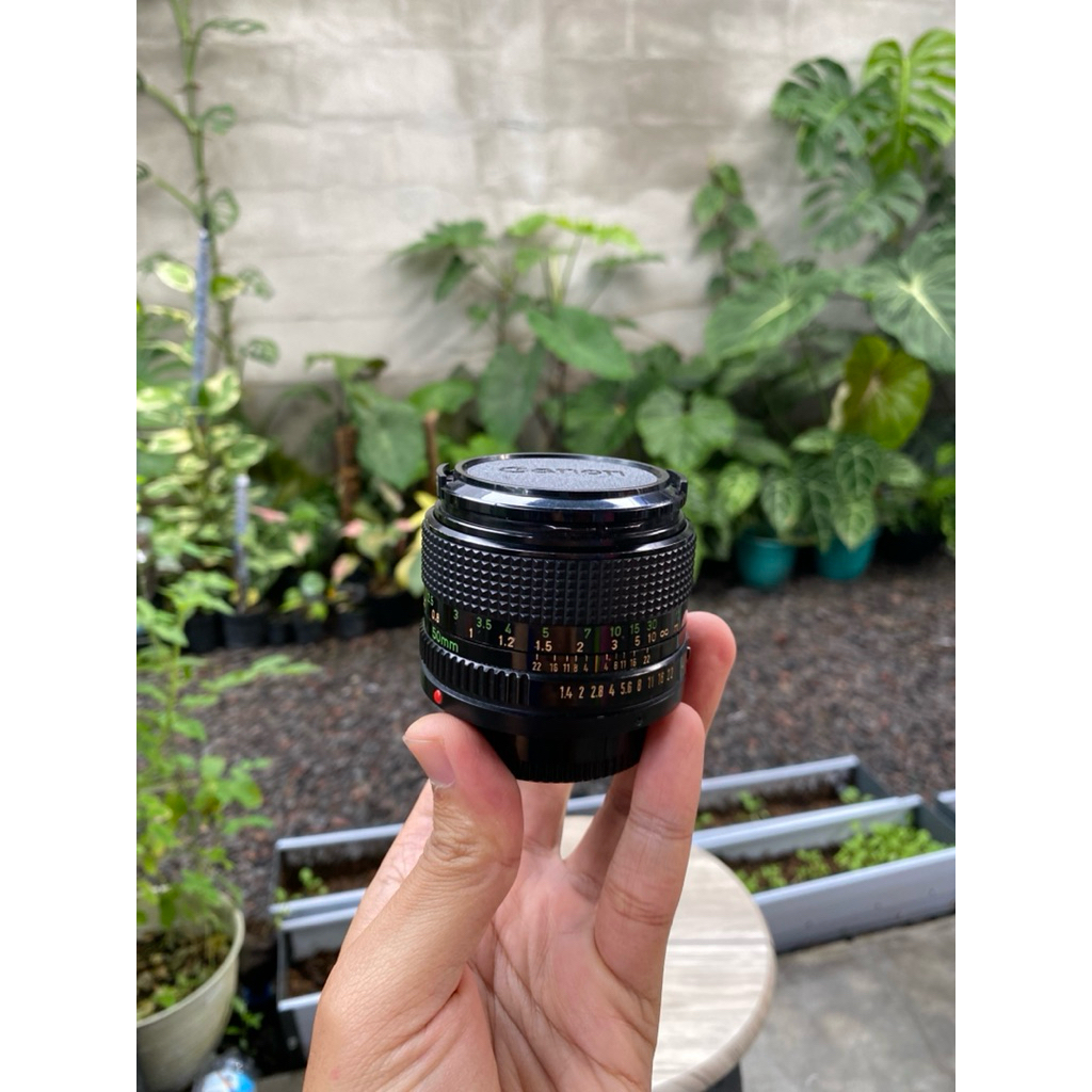 Lensa Vintage Canon FD 50mm f/1.4 nFD - Tajam & Bokeh Mantap