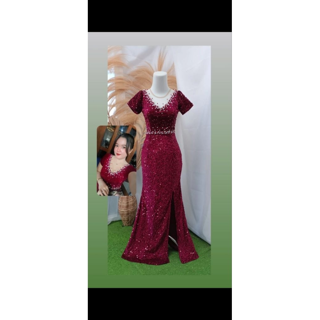 preloved gaun singer murah