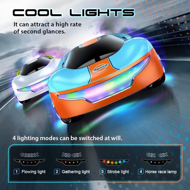 [station] Mainan Aksesoris Remote Control Mobil Drift Charging Lampu & Musik - RC Concept EV Car