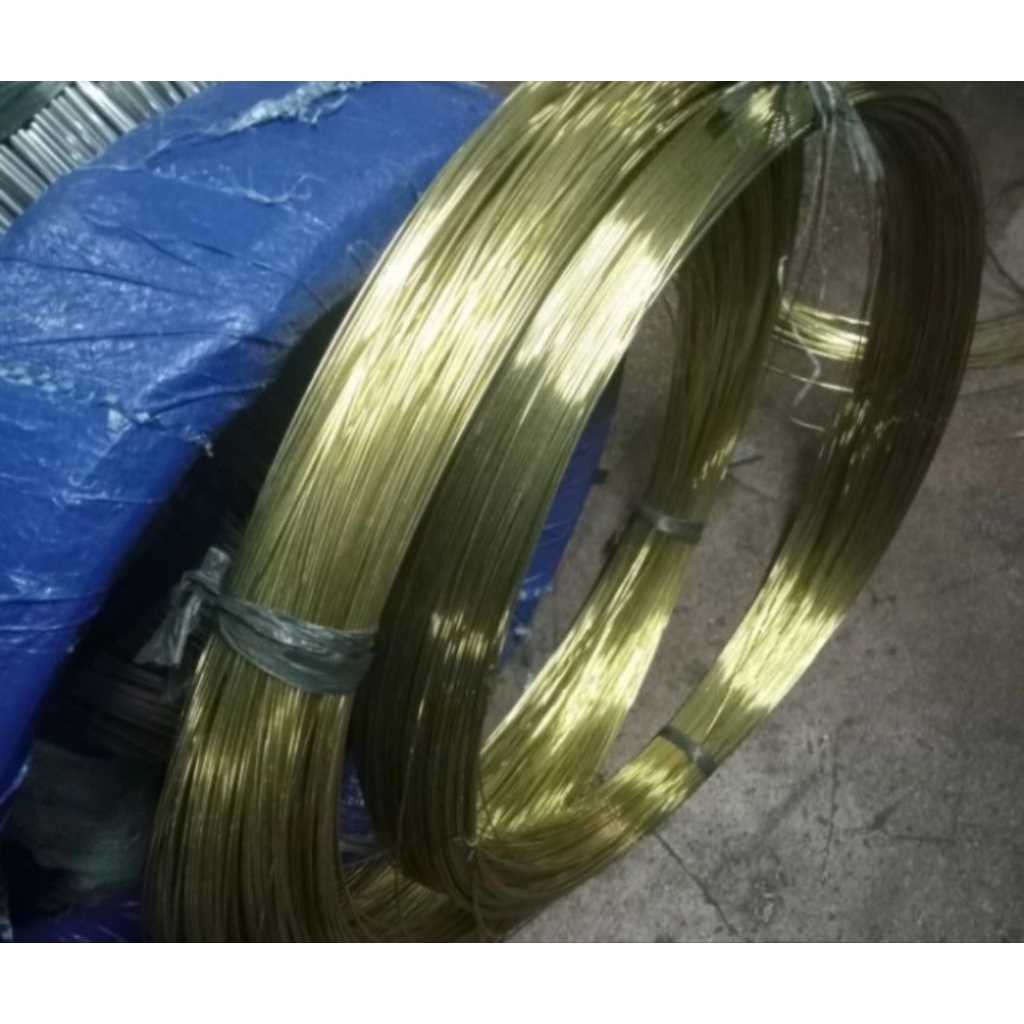 kawat las Kuningan 1mm x 1mtr/ful Kuningan