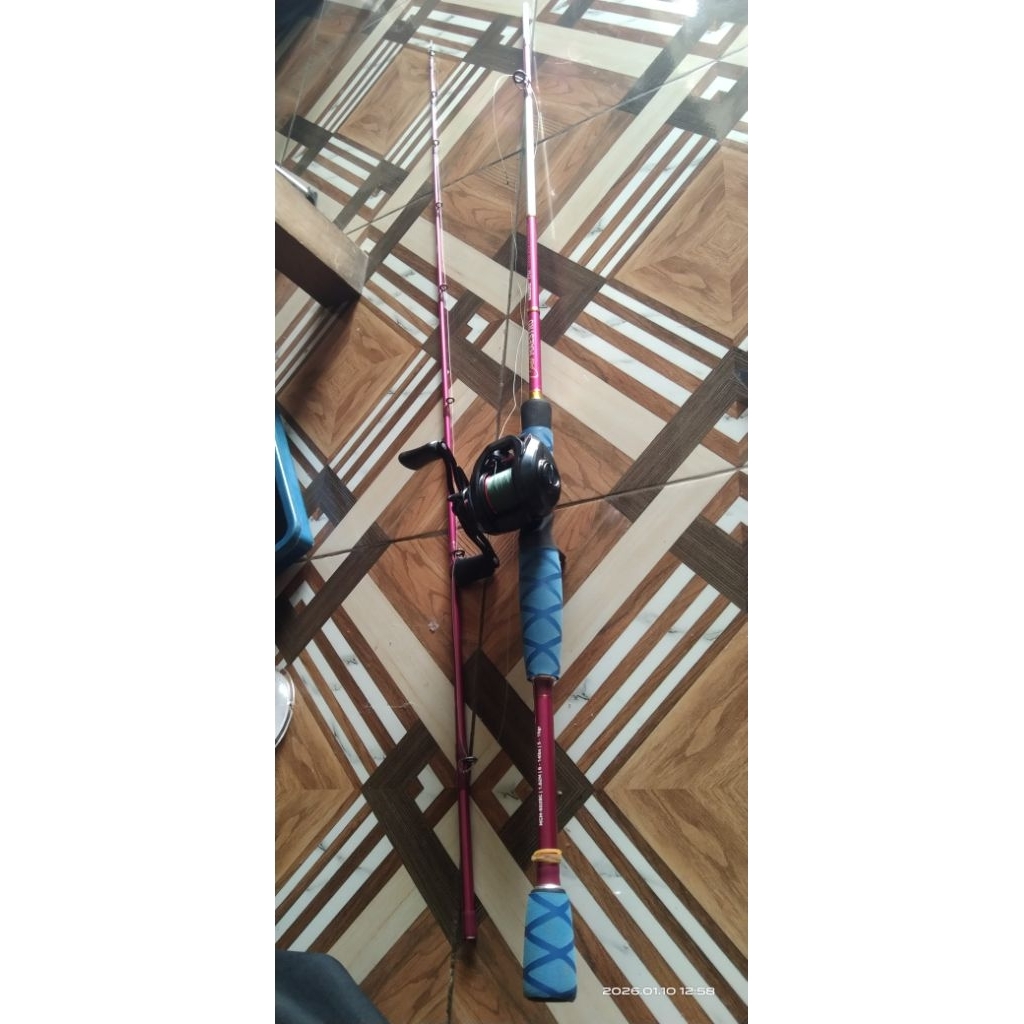 joran maguro 662 dan reel seasir