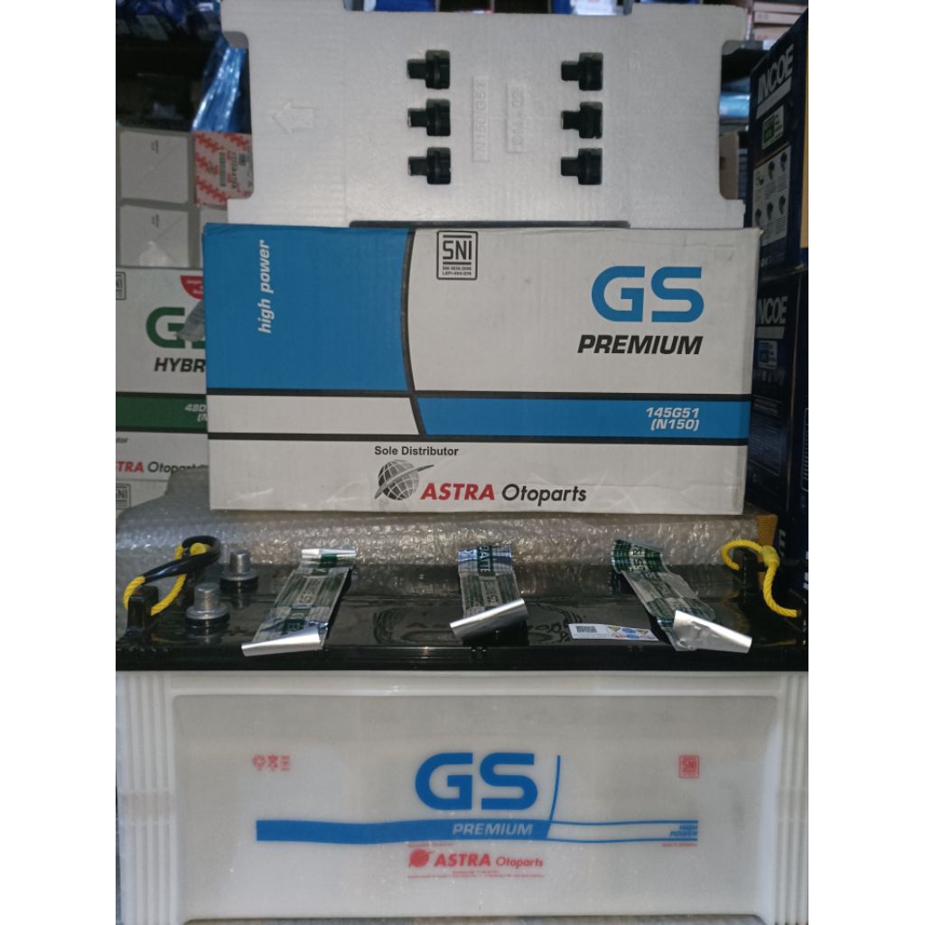 Aki Accu GS Premium N150 145G51 150AH