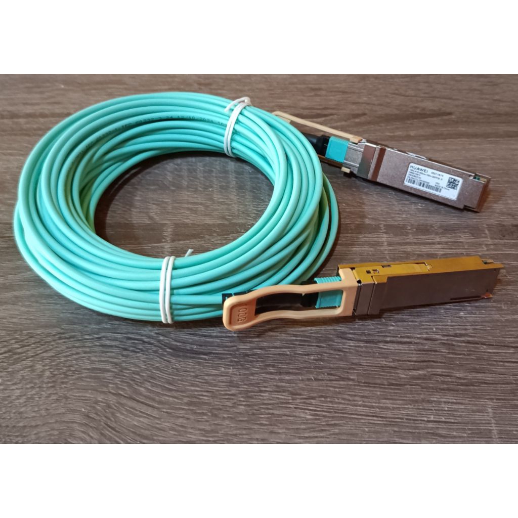 AOC HUAWEI QSFP 100G SR4 15METER COMPATIBLE MIKROTIK CISCO ZTE JUNIPER DLL