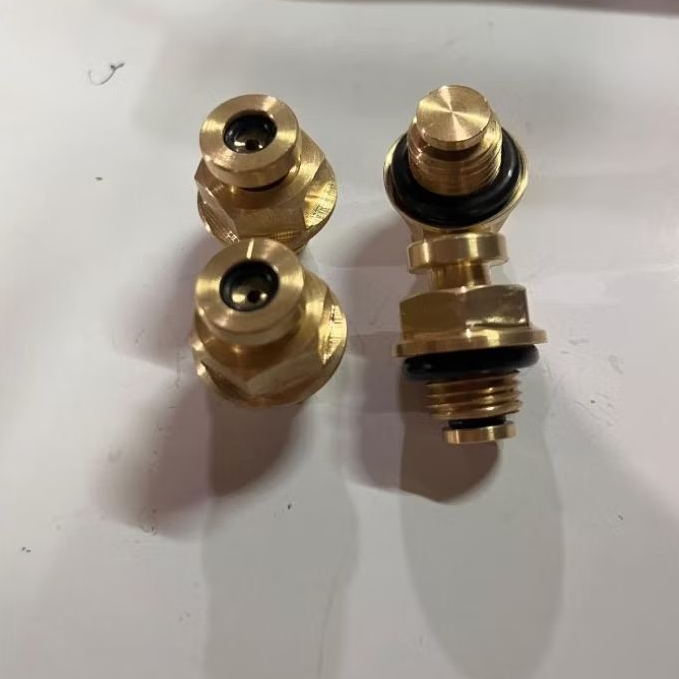 nepel pentil air shaft derat 1/4 kasar kuningan