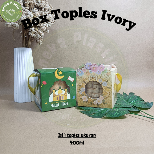 Single Box | Box Toples Ivory isi 1 Toples Ukuran 400ml
