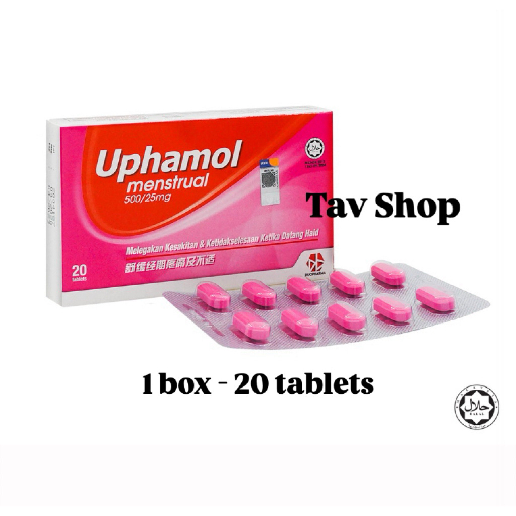 Uphamol Menstrual Malaysia - Pereda Sakit dan Kram Menstruasi