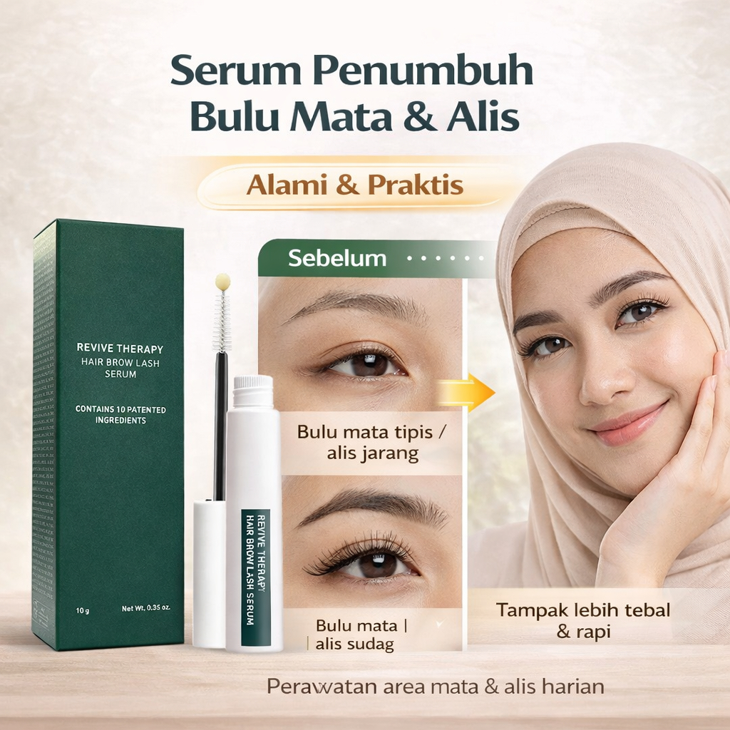 [Beli 1 Gratis 1]Serum Biotin Pertumbuhan Bulu Mata & Alis/Serum Peningkat Bulu Mata Alis Garis Ramb