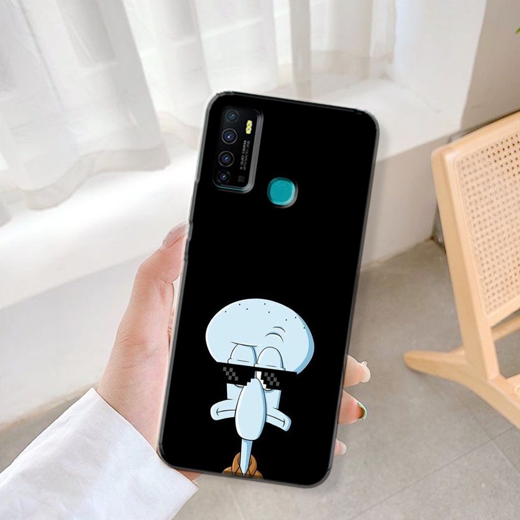 Softcase Infinix Hot 9 Play - Infinix Hot 9 Play Case Lentur - Aksesoris HP - Case Karakter Motif Te