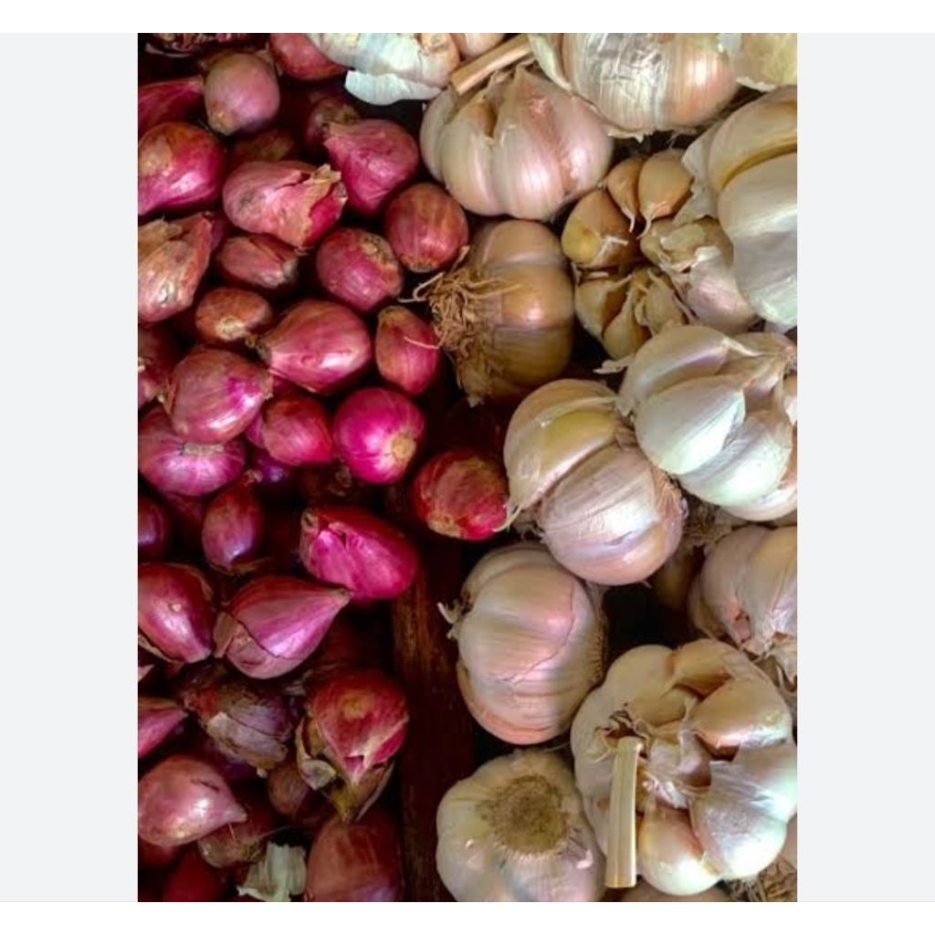 bawang merah mix bawang putih 1 kg