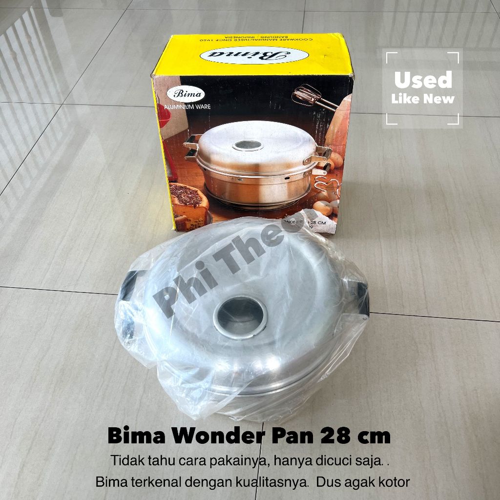 Bima Wonder Pan 28cm / Baking Pan Premium Aluminium Panci Oven