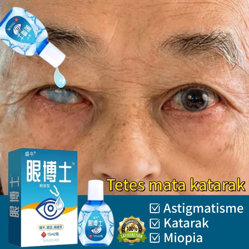 Tetes mata katarak Tetes mata minus paling ampuh Pembersih Mata Eye Drop Tetes mata kering Tetes Mat