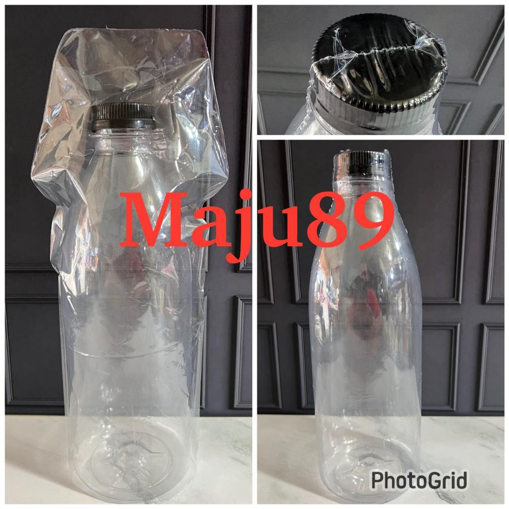 Plastik segel botol cantik 600ml seal atas siku model A (1pack isi 50pcs) plastik shrink