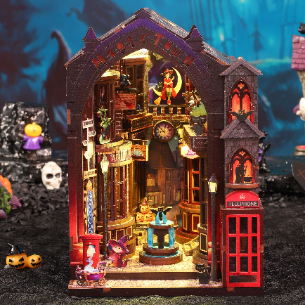 Magic Alley Book Nook DIY