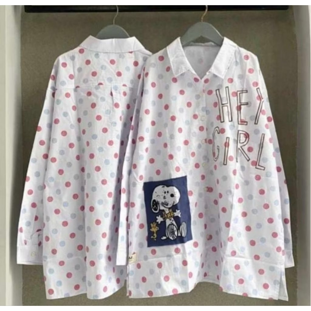 blouse snoopy polka importt bkk