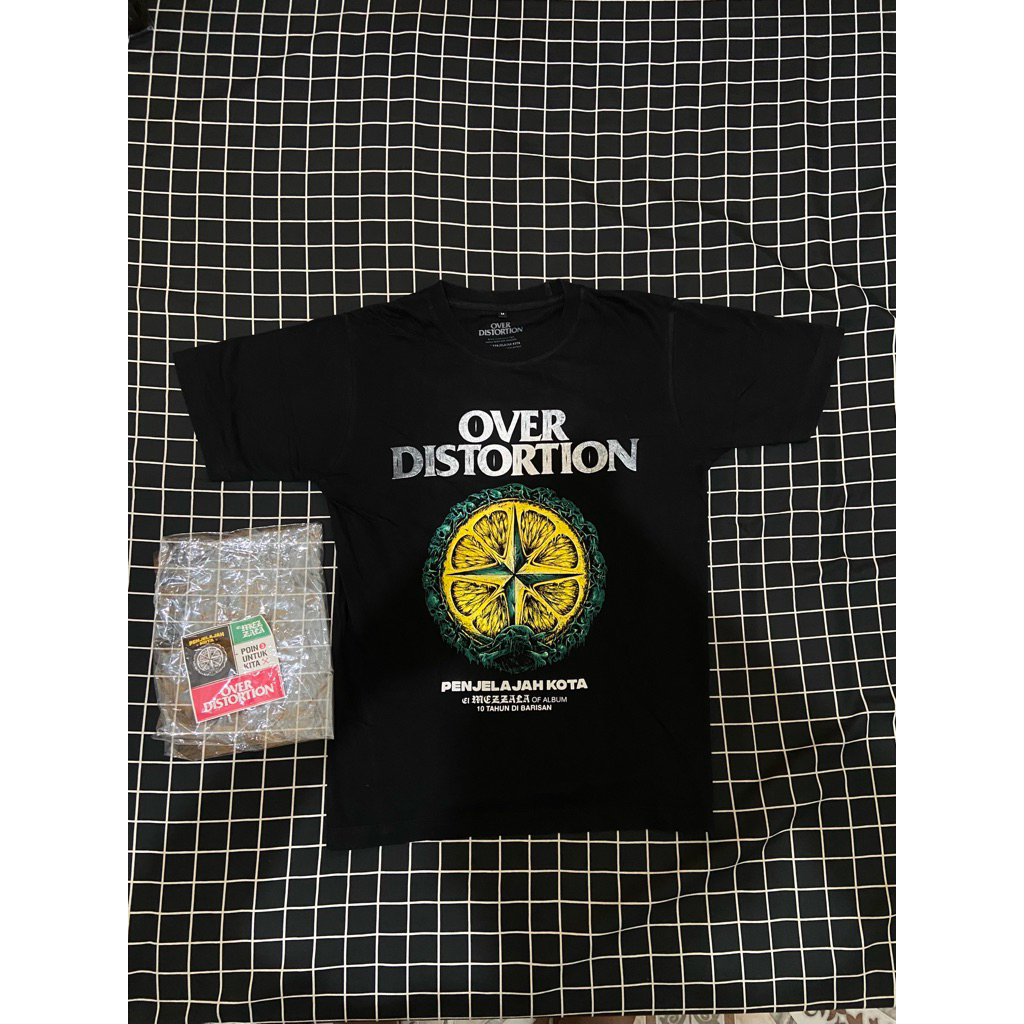 T-shirt Overdistortion Penjelajah Kota