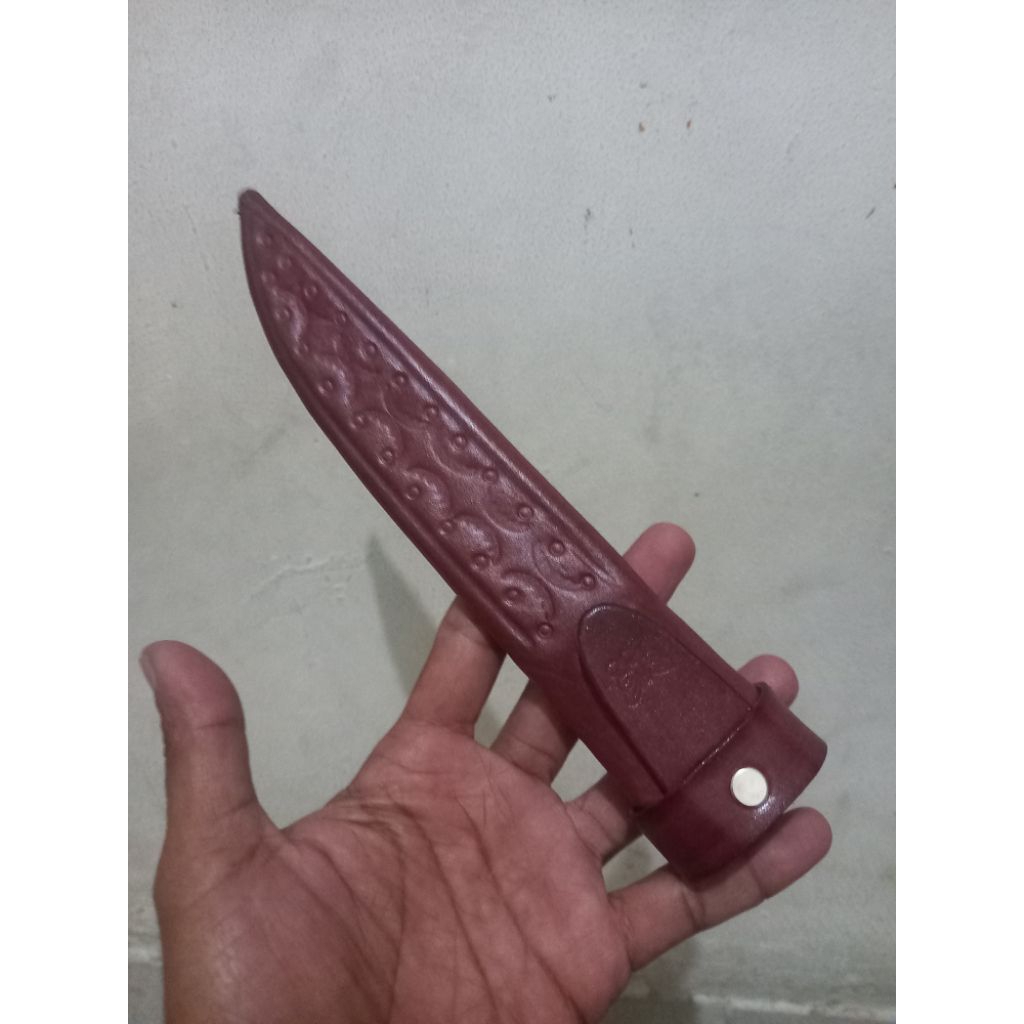 Sarung Pisau / Serangka Pisau Kulit Asli