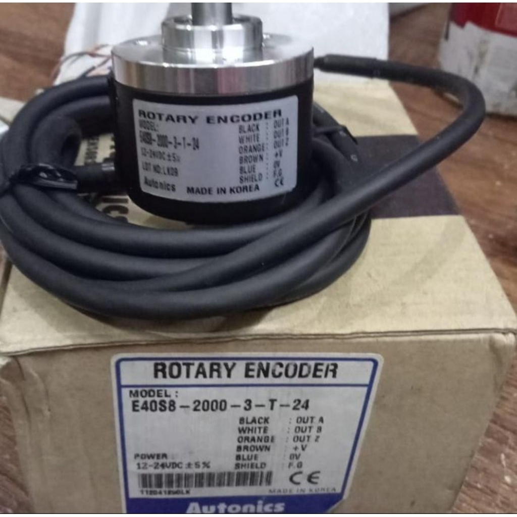 ROTARY ENCODER AUTONICS E40S8-2000-3-T-24/E40S8-2000-3-T-24 AUTONICS ORIGINAL