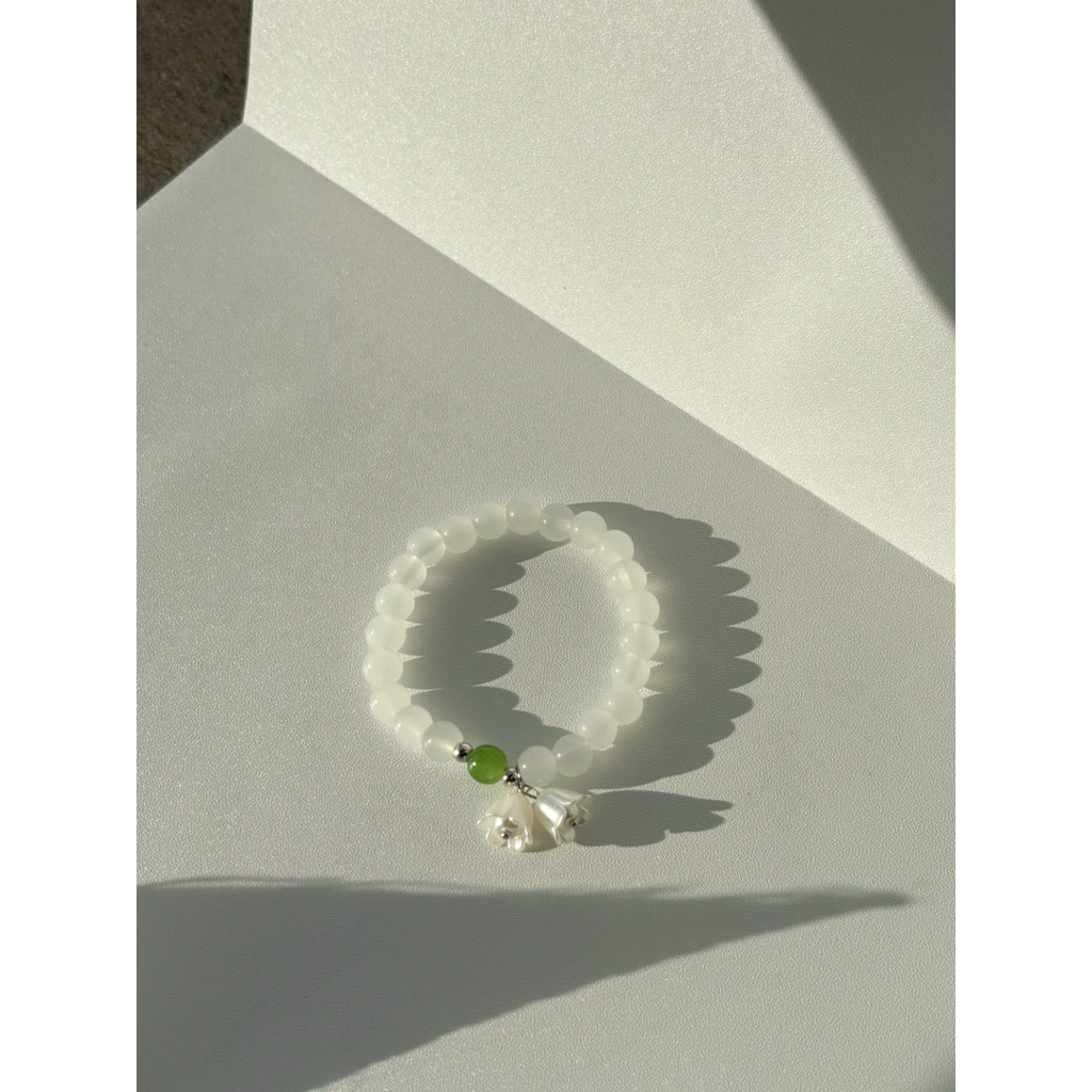 Gelang manik putih mutiara | gelang mutiara