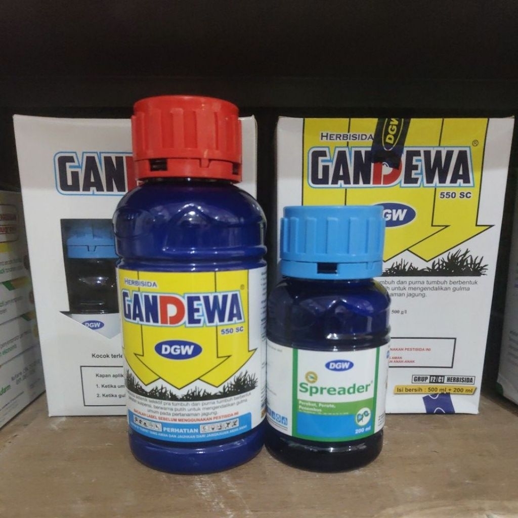 GANDEWA 550SC 500 ML/Herbisida Selektif Jagung/Obat Rumput Jagung