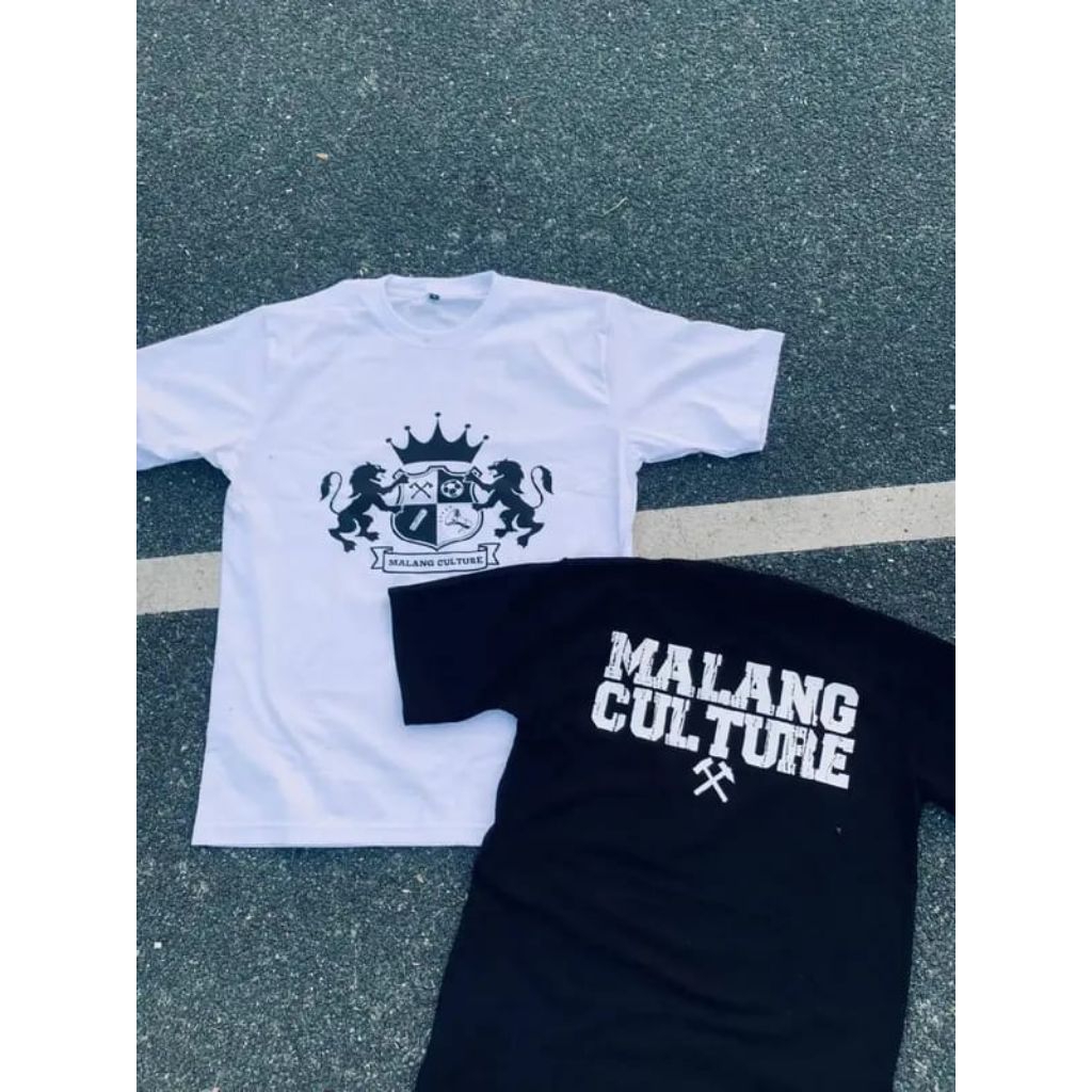 Kaos Malang Culture / Baju Distro Malang Culture / Pakaian Pria Dan Wanita / Atasan