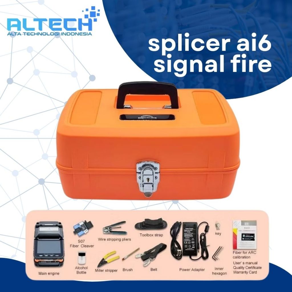 splicer ai6 signal fire/fusion splicer AI6/splicer