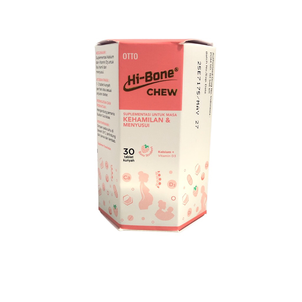HI-BONE CHEW(Supplement Untuk Masa Kehamilan&menyusui)