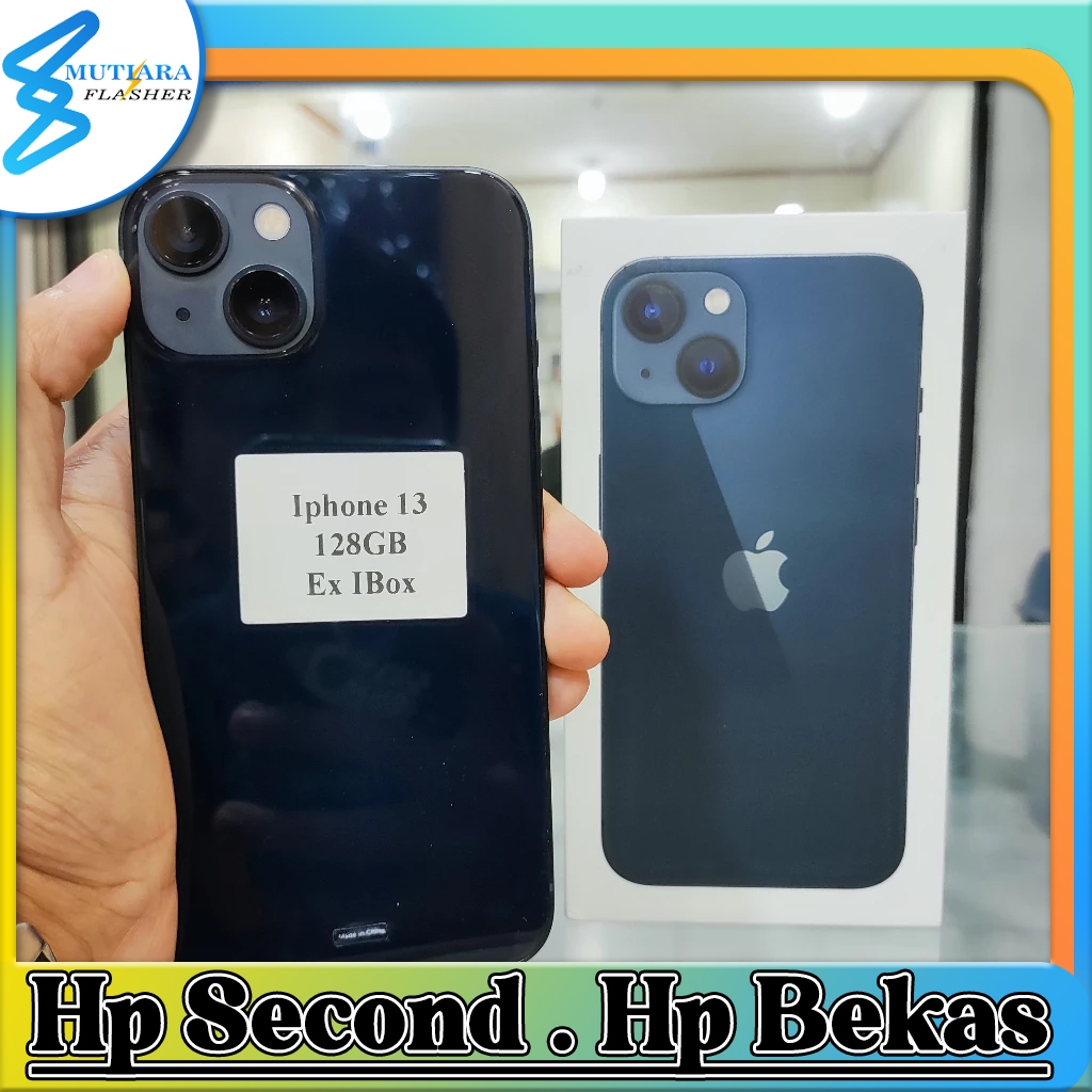 iPhone 13 128GB | 256GB iBox Bekas Original Flasher Store