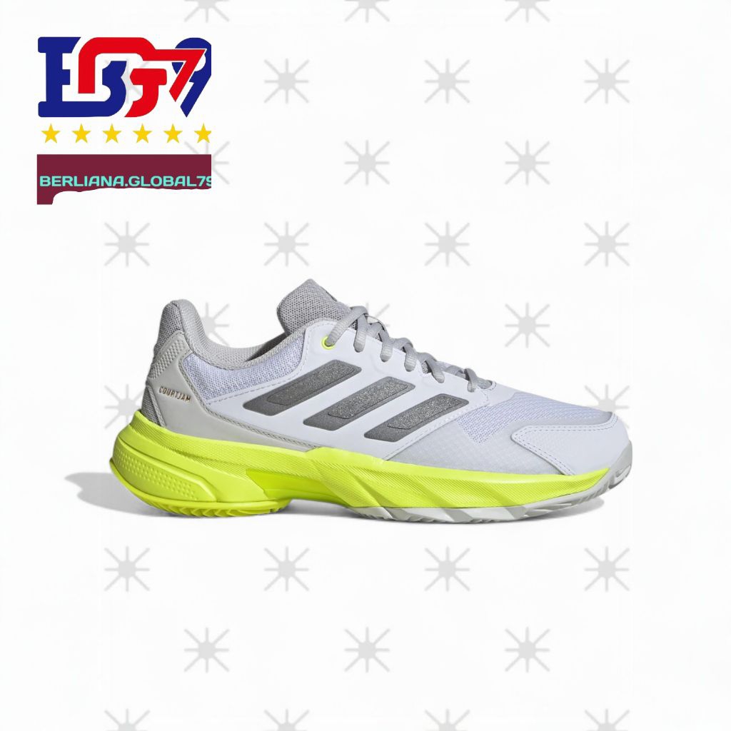 Sepatu Tennis / Padel Wanita Adidas Courtjam Control 3 Clay Tenn Original