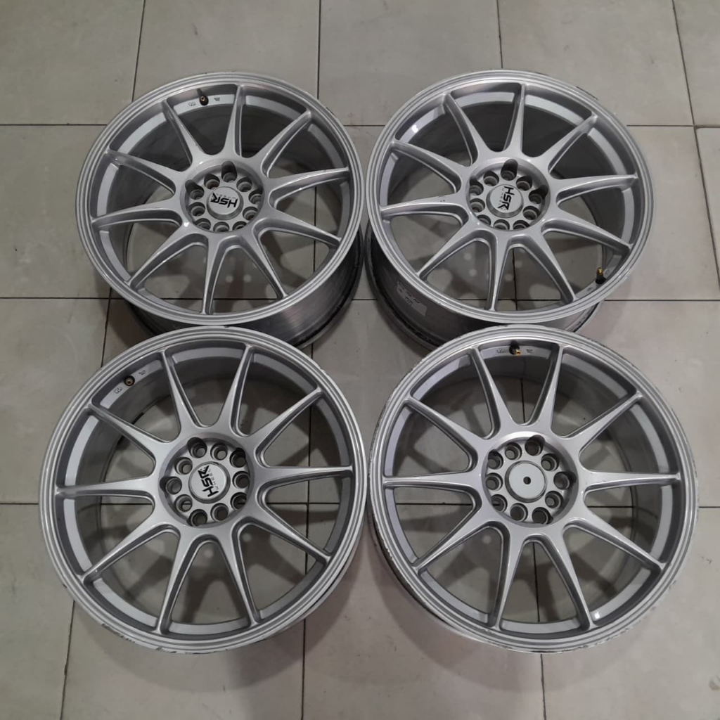 velg mobil hsr ring 18 pcd 5x100-114,3 bisa untuk xtraill,innova zenix,camry,hrv,crv,rush,velg mobil