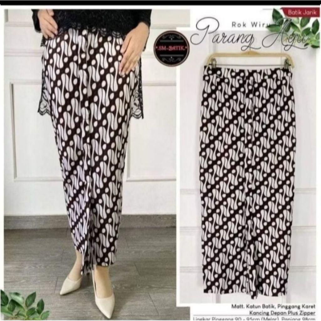 ROK KATUN BATIK // ROK WIRU KATUN//BAWAHAN KEBAYA
