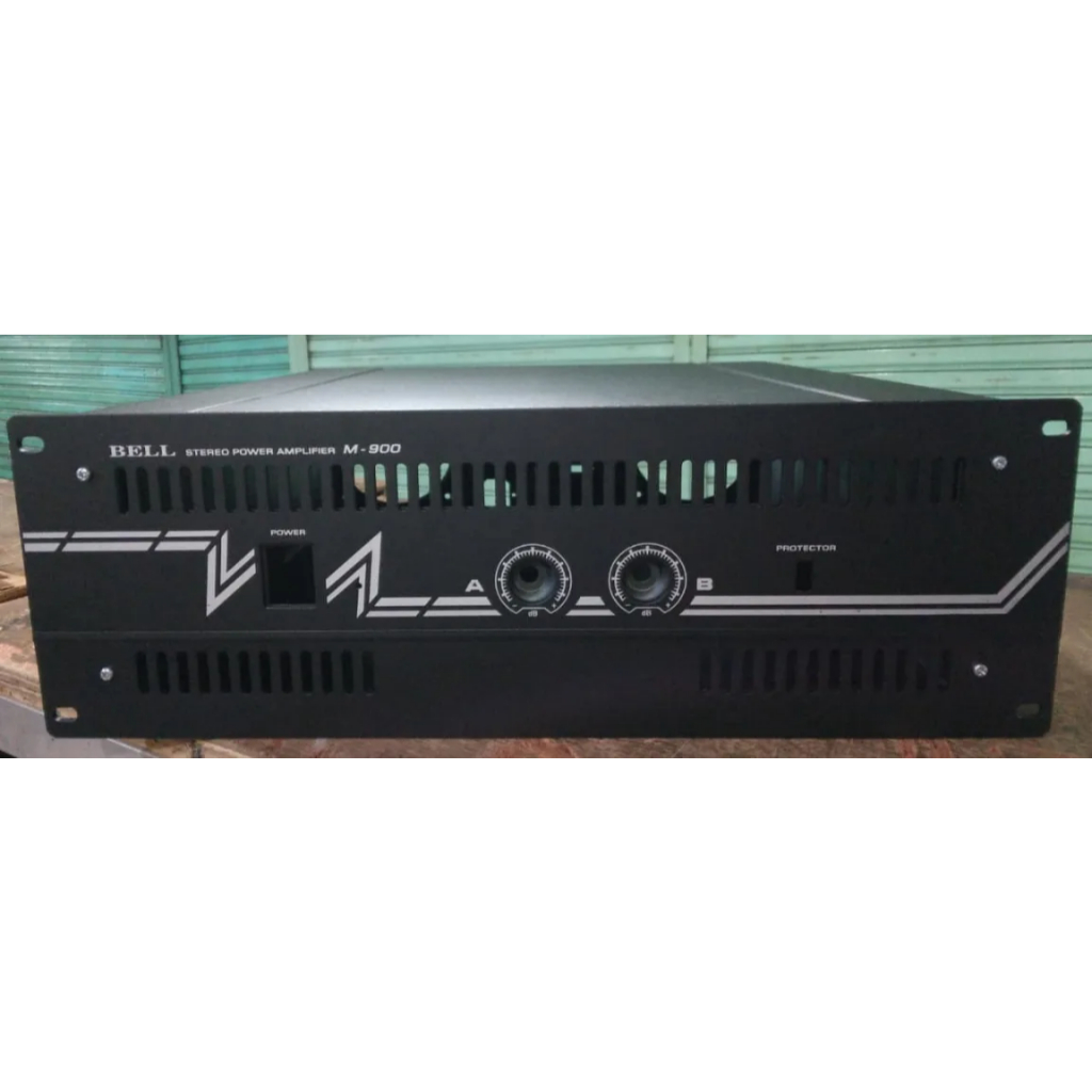 (49cm x 46cm x 15,5cm) Box / Casing Power Amplifier Stereo Bell M-900 Tanpa Aksesoris