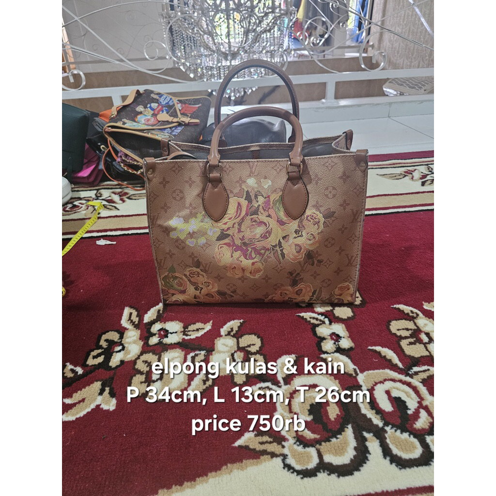 Preloved Tas Elpong Kulas & Kain