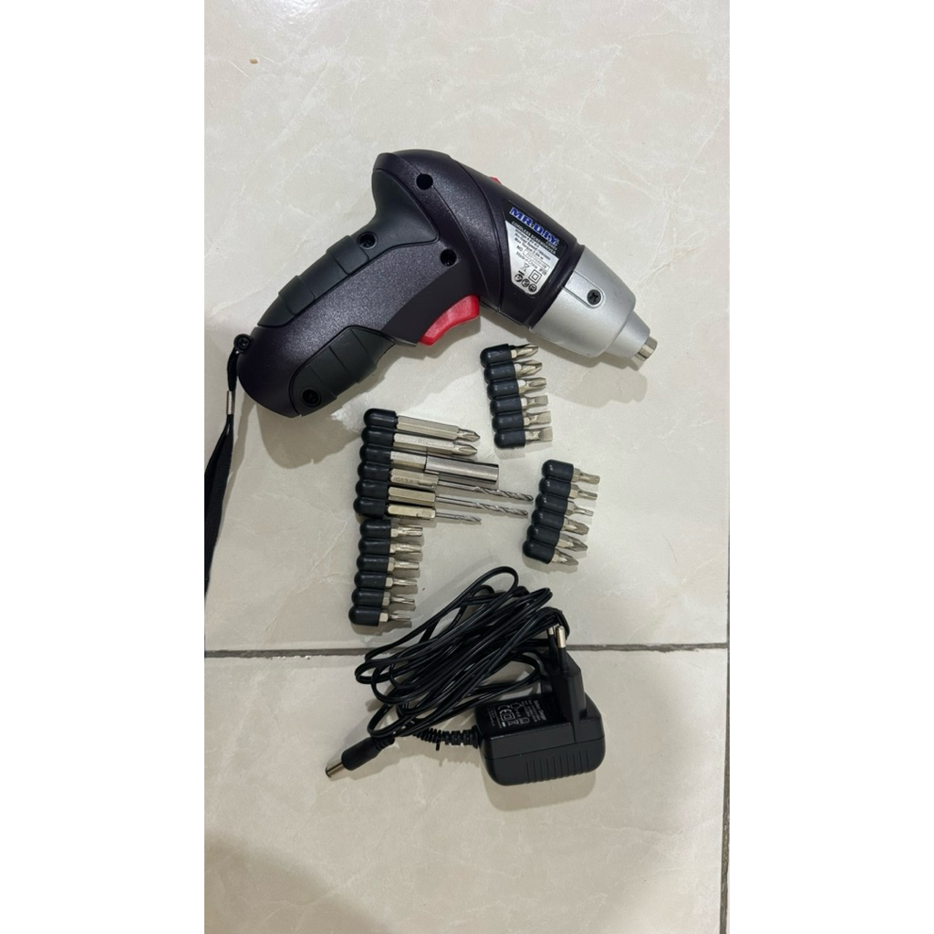 Preloved Bor Mini Cordless Screwdriver MR DIY