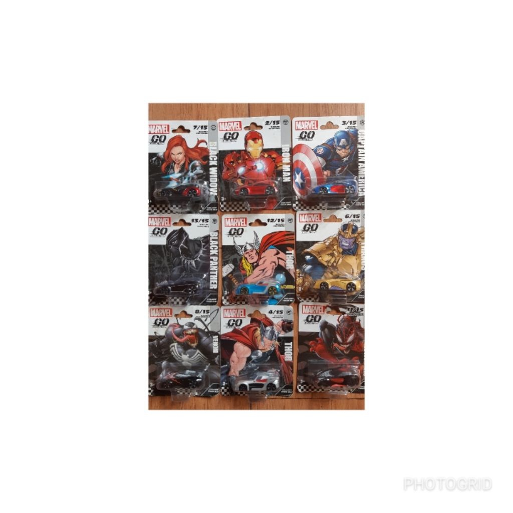 Hot Wheels Marvel Go Series