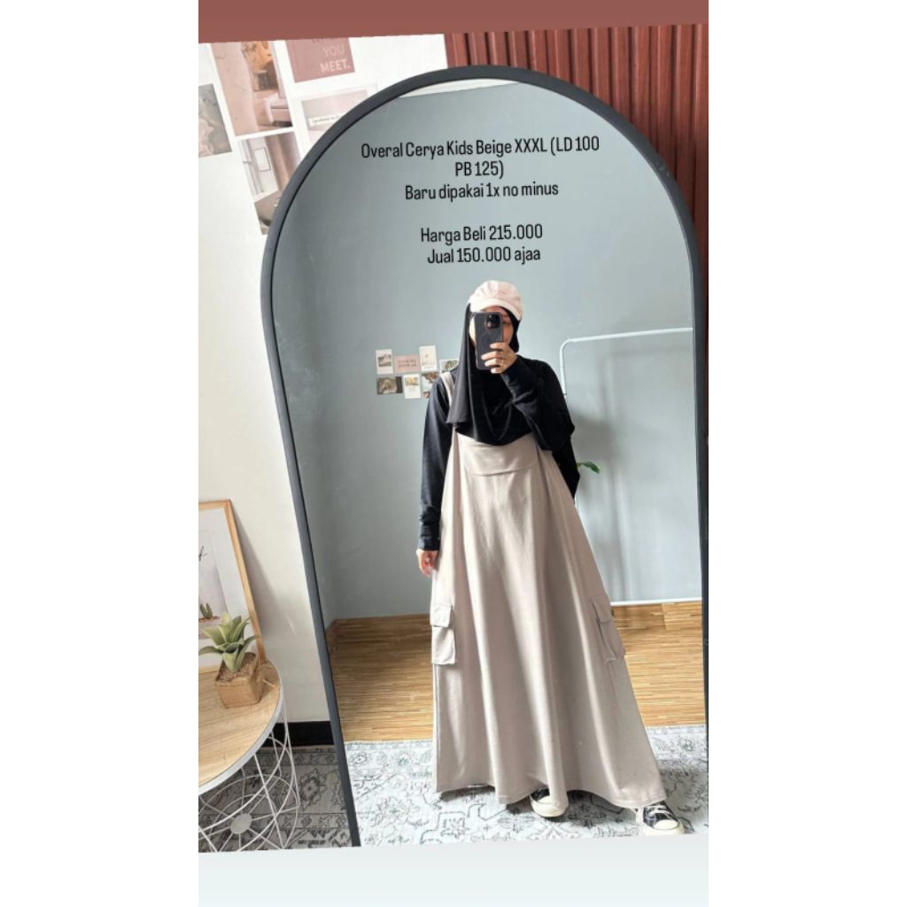 Preloved Overal Dan Gamis Sofni