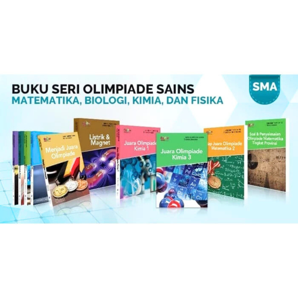 Buku Seri Olimpiade Fisika SMA, Prof. Yohanes Surya (20Jilid)